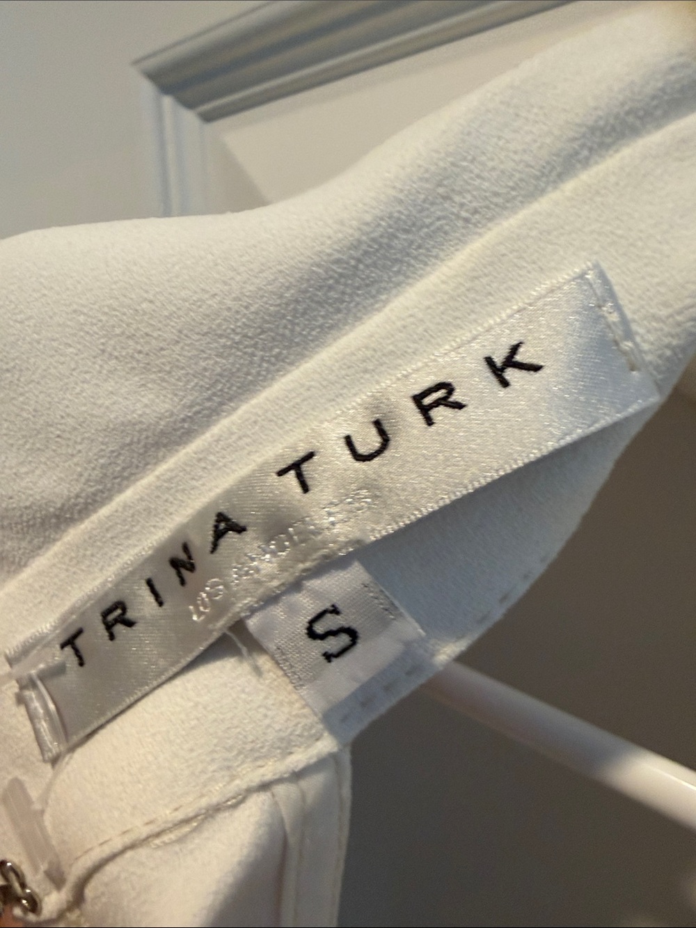 Trina Turk White Women's Blouse